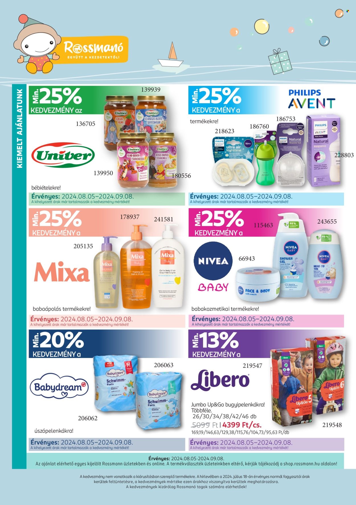 Rossmann akciós újságok - 2024.08.05 - 2024.08.09. Oldal 2