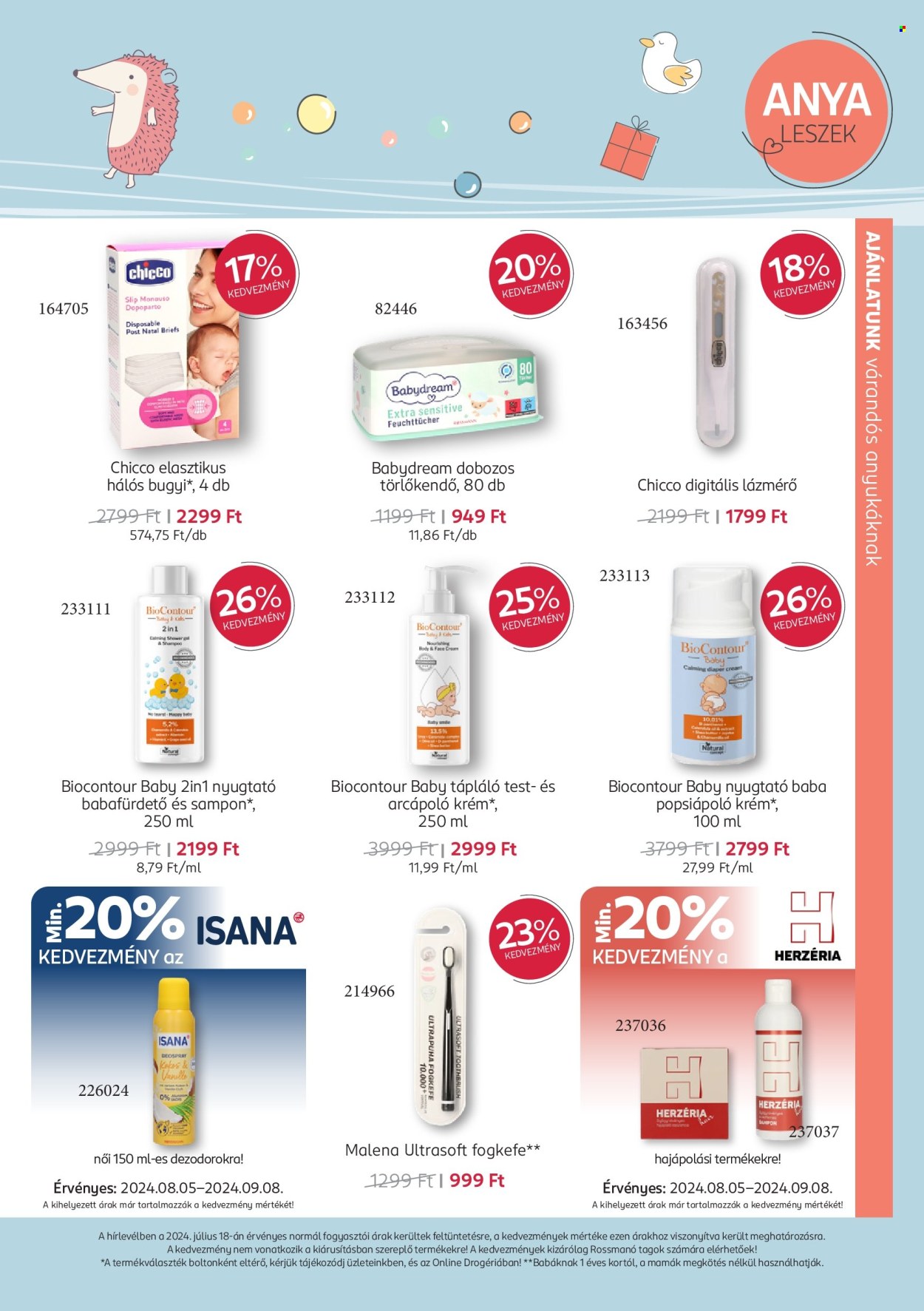 Rossmann akciós újságok - 2024.08.05 - 2024.08.09. Oldal 3