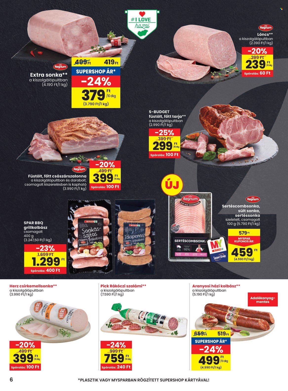 SPAR akciós újságok - 2024.08.08 - 2024.08.14. Oldal 6
