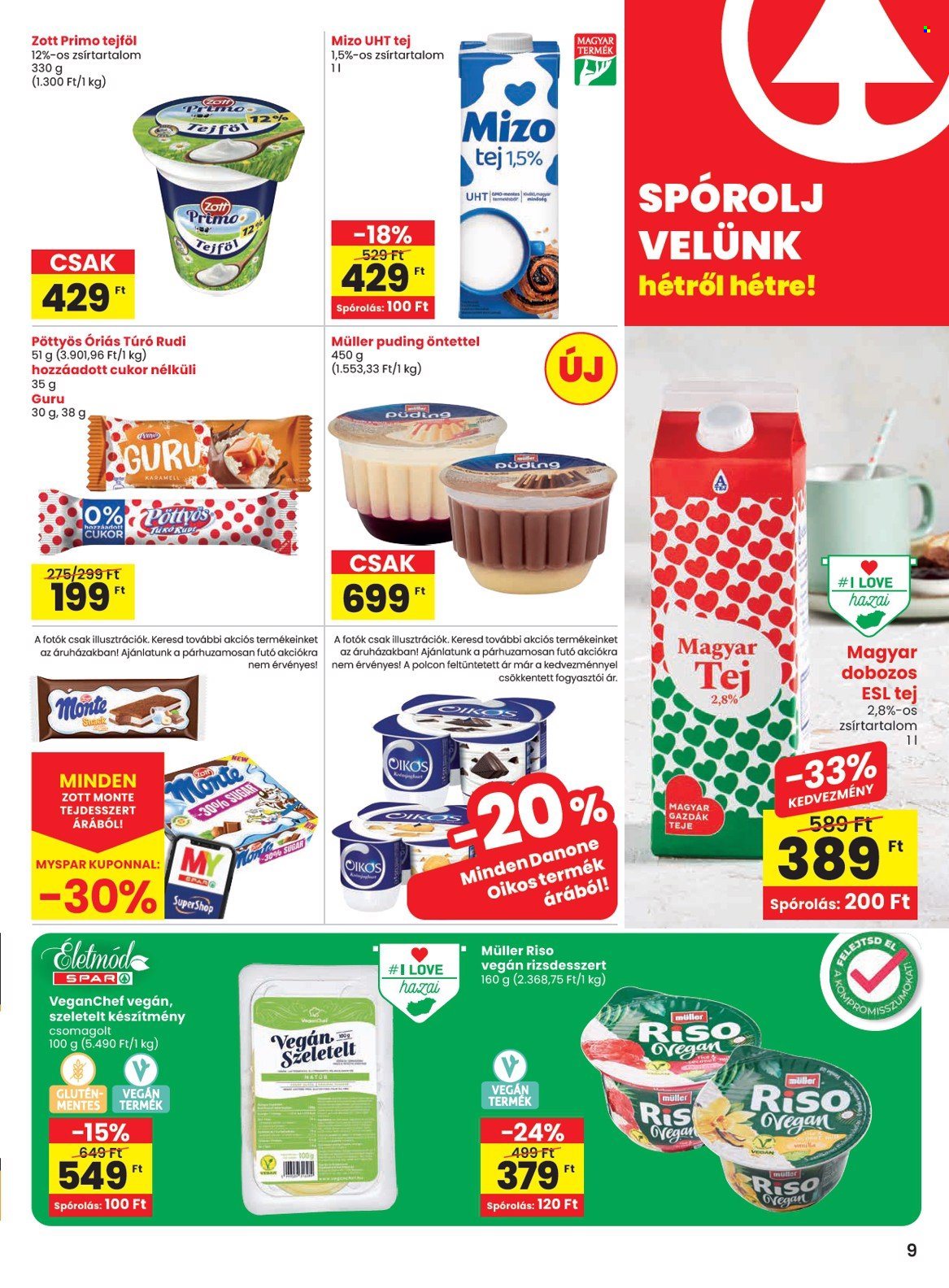 SPAR akciós újságok - 2024.08.08 - 2024.08.14. Oldal 9