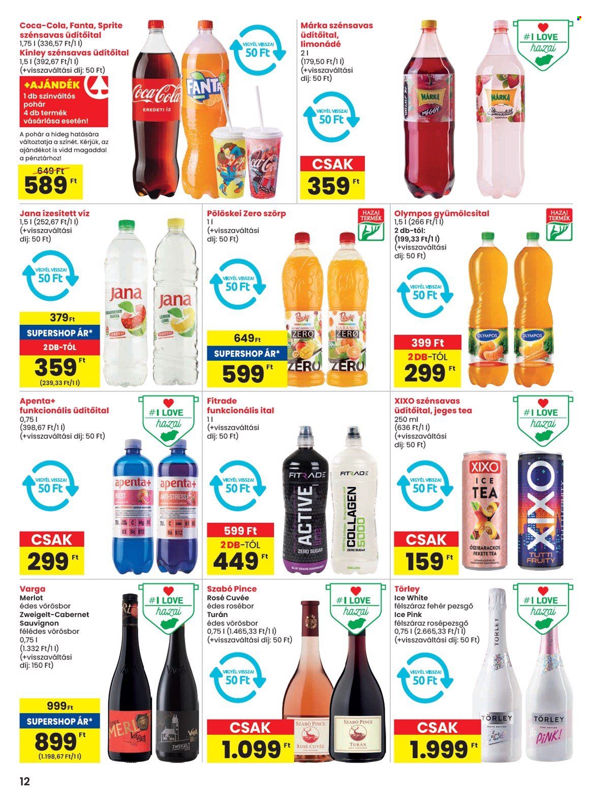 SPAR akciós újságok - 2024.08.08 - 2024.08.14. Oldal 12