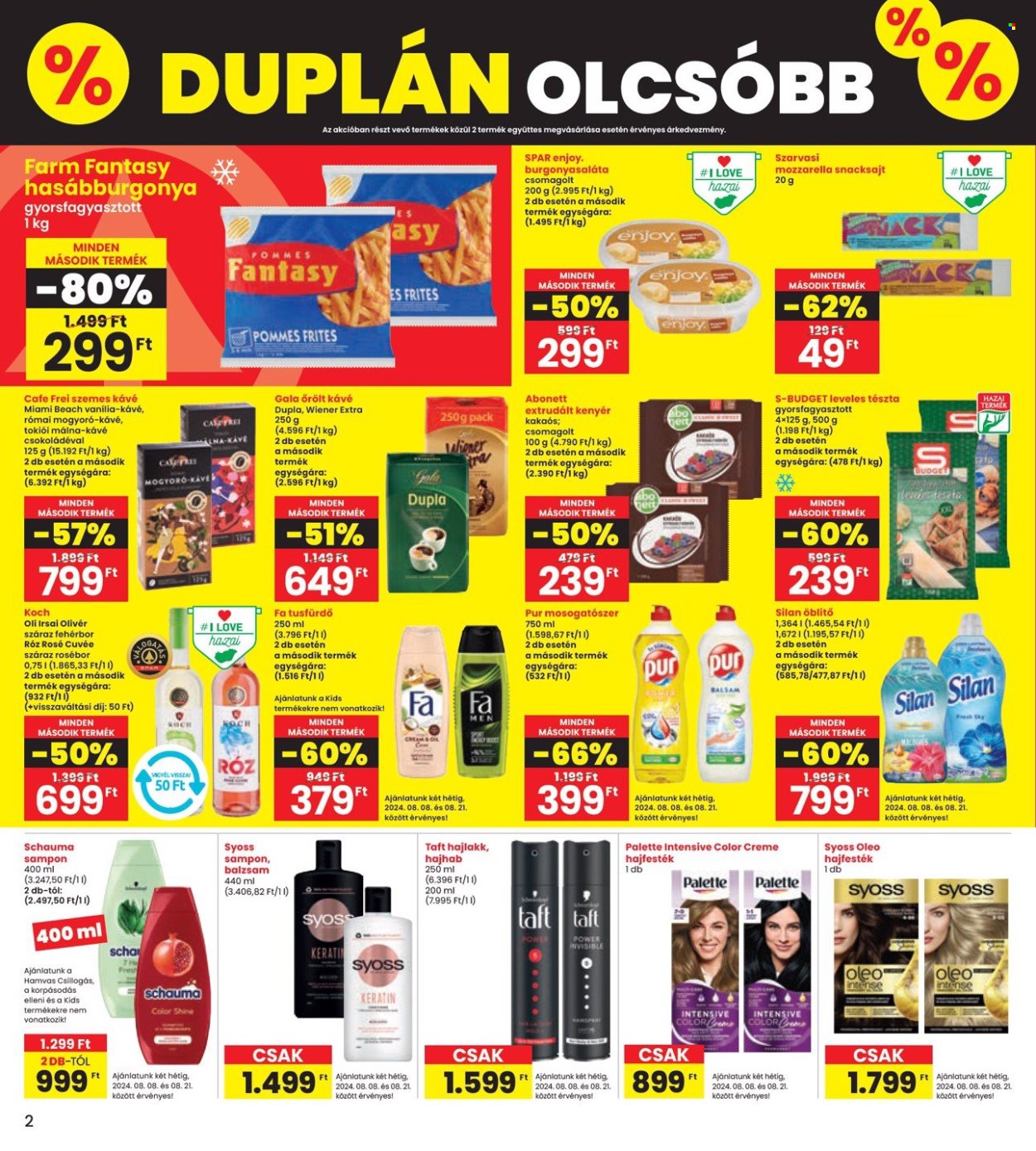 INTERSPAR akciós újságok - 2024.08.08 - 2024.08.14. Oldal 2
