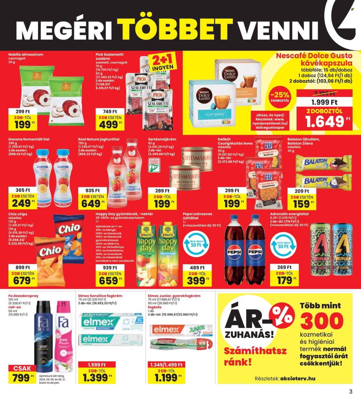 INTERSPAR akciós újságok - 2024.08.08 - 2024.08.14. Oldal 3