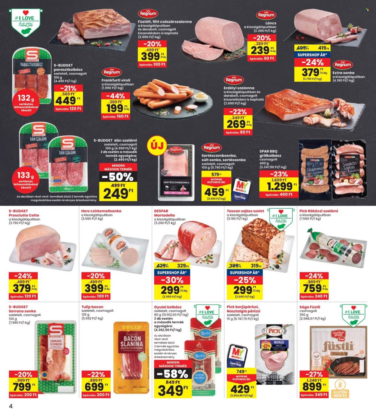 INTERSPAR akciós újságok - 2024.08.08 - 2024.08.14. Oldal 4