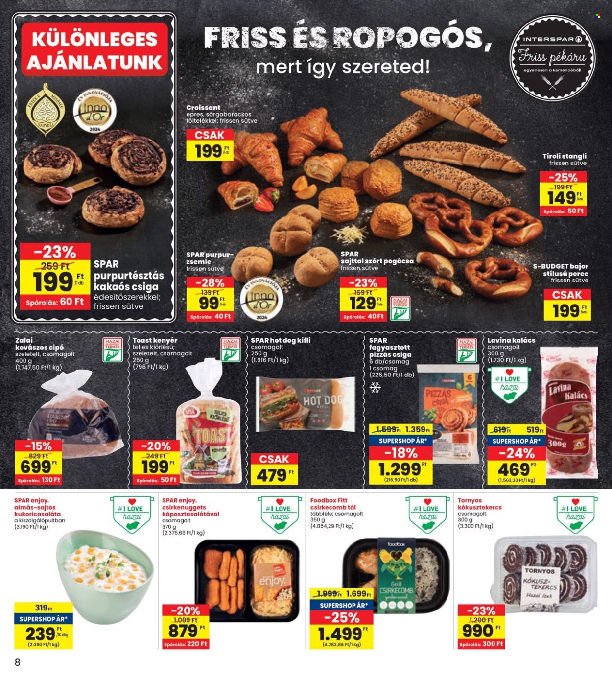 INTERSPAR akciós újságok - 2024.08.08 - 2024.08.14. Oldal 8