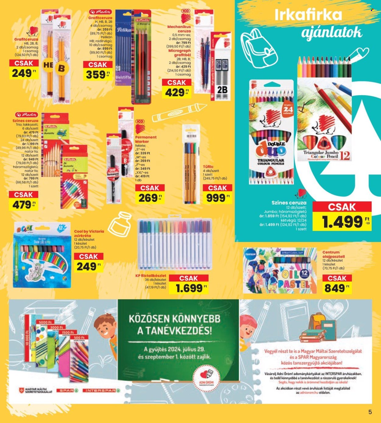 INTERSPAR akciós újságok - 2024.08.08 - 2024.08.21. Oldal 5