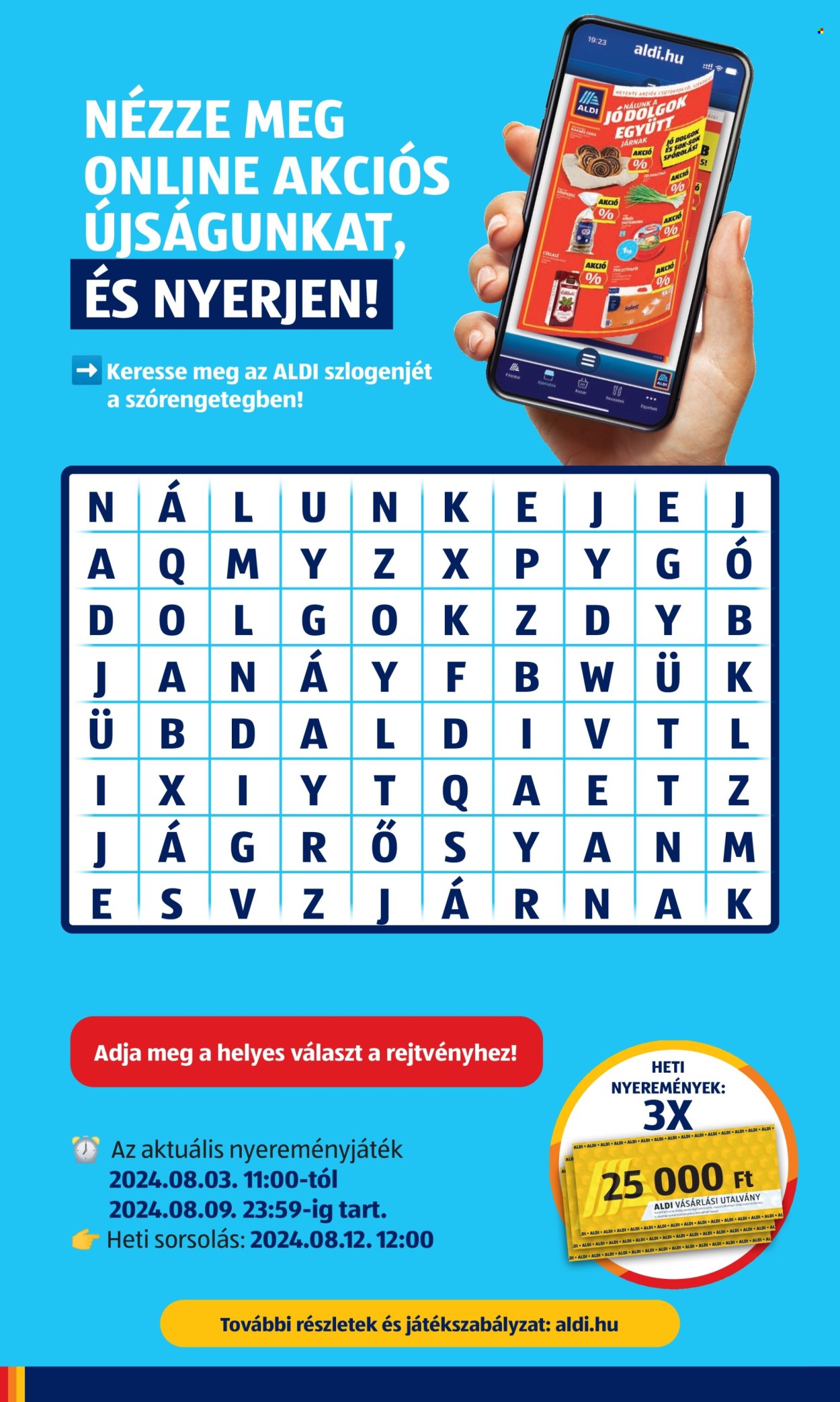 Aldi akciós újságok - 2024.08.08 - 2024.08.14. Oldal 6