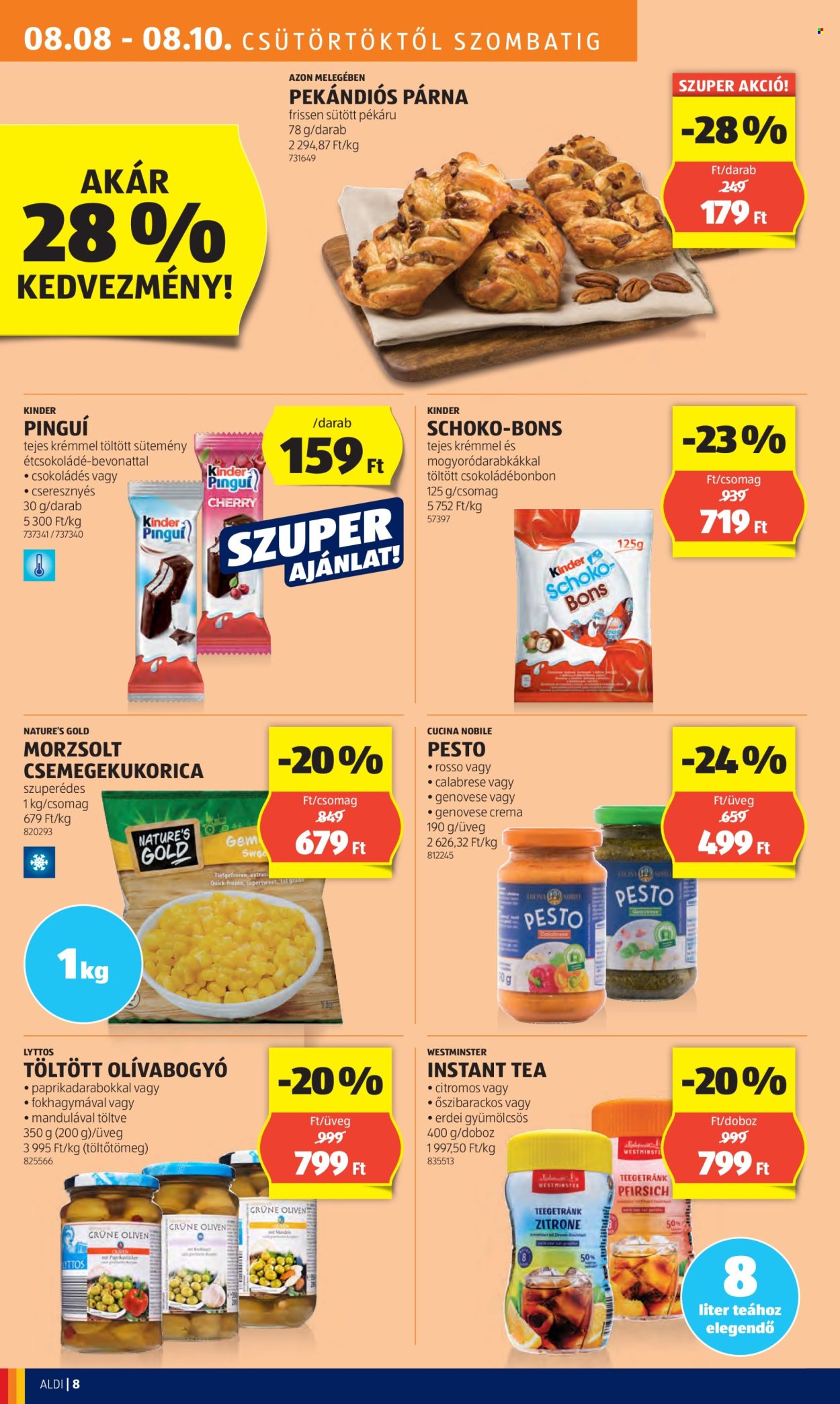 Aldi akciós újságok - 2024.08.08 - 2024.08.14. Oldal 10