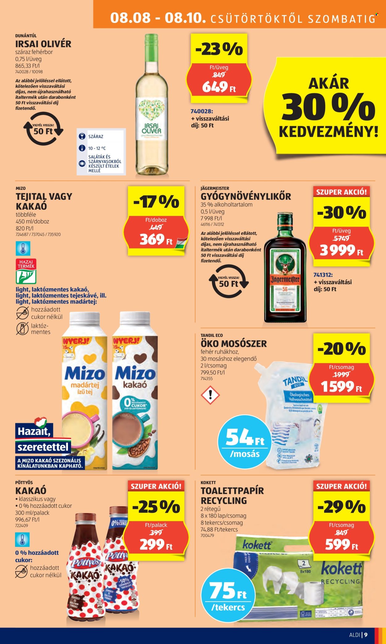 Aldi akciós újságok - 2024.08.08 - 2024.08.14. Oldal 11