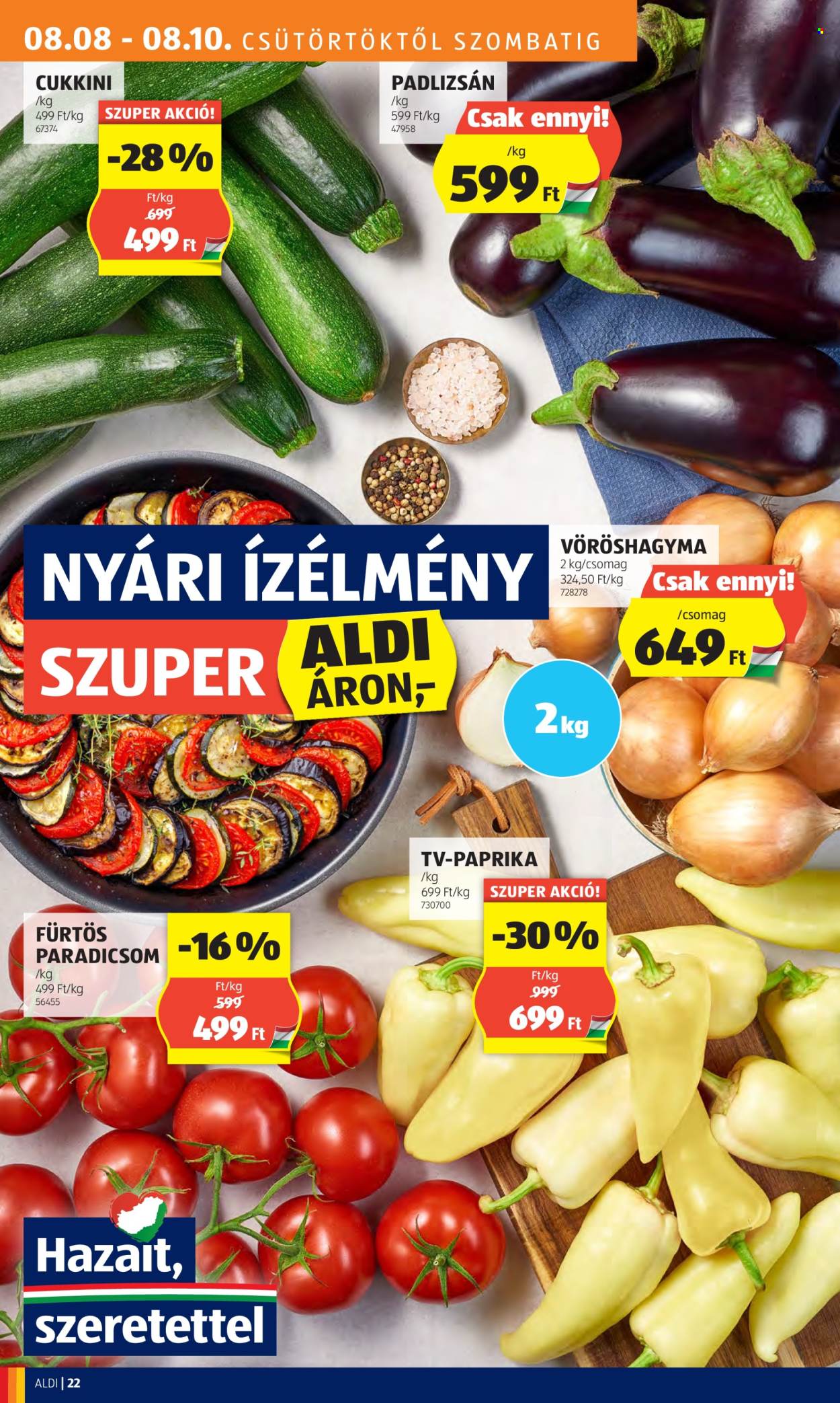 Aldi akciós újságok - 2024.08.08 - 2024.08.14. Oldal 24