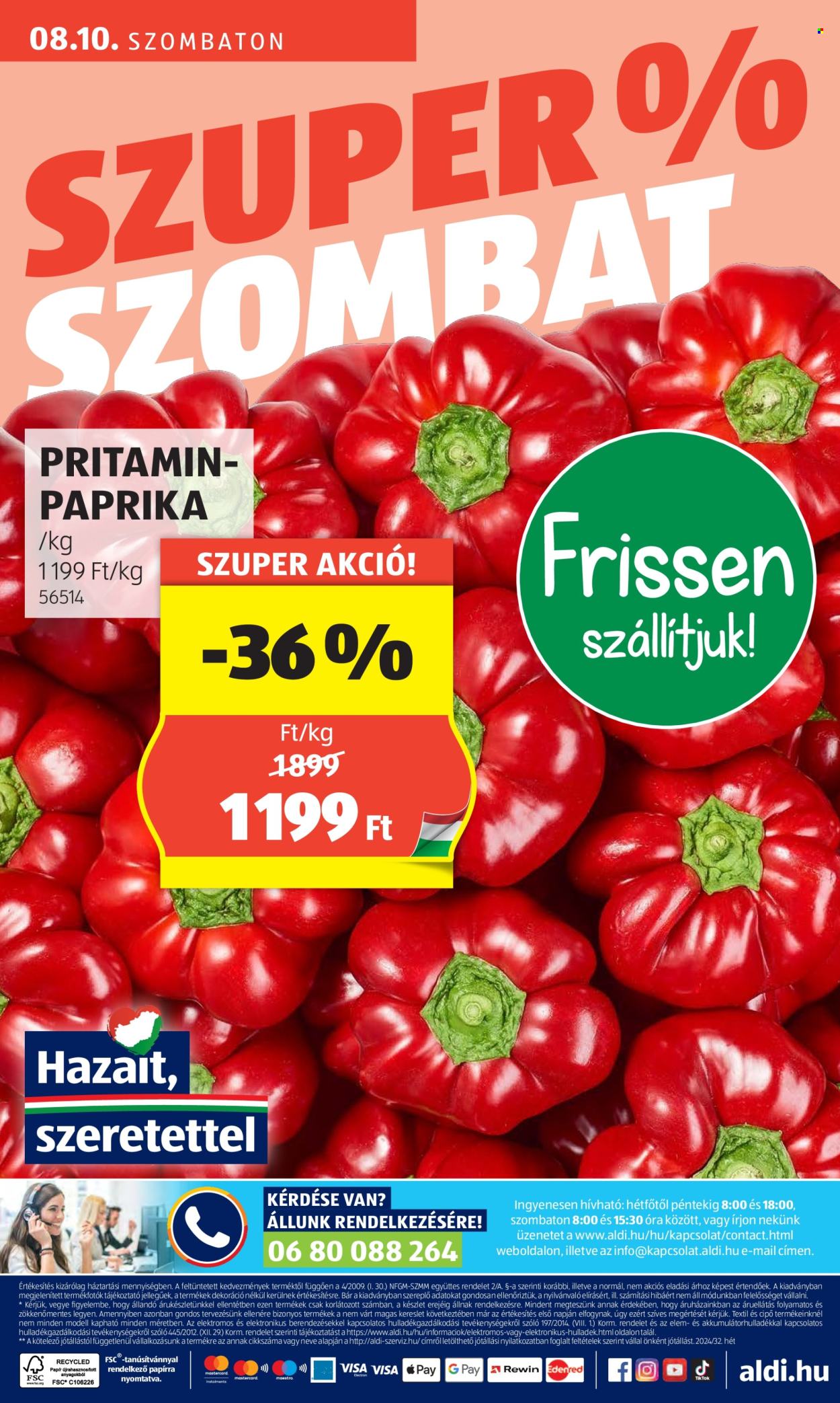 Aldi akciós újságok - 2024.08.08 - 2024.08.14. Oldal 52
