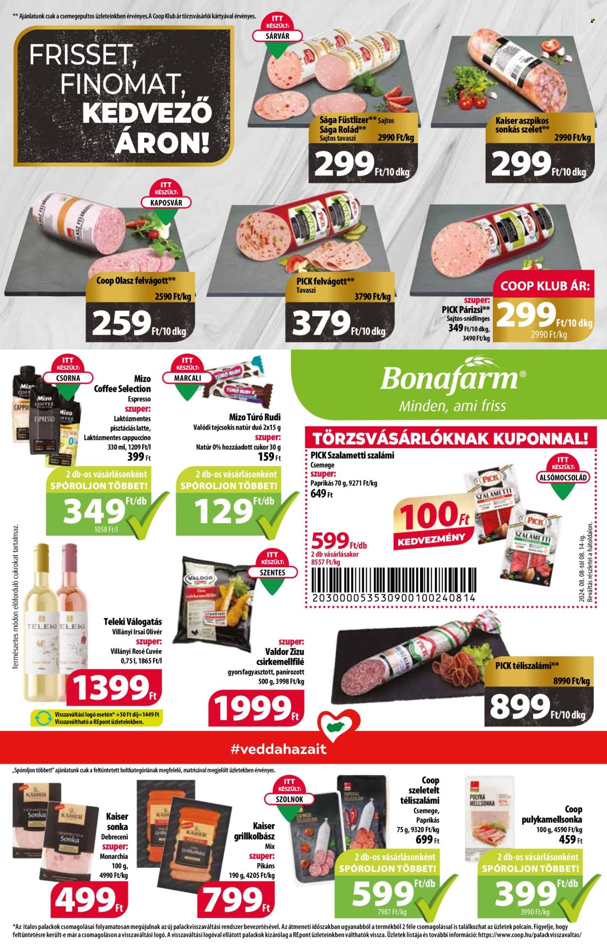 Coop akciós újságok - 2024.08.08 - 2024.08.14. Oldal 2
