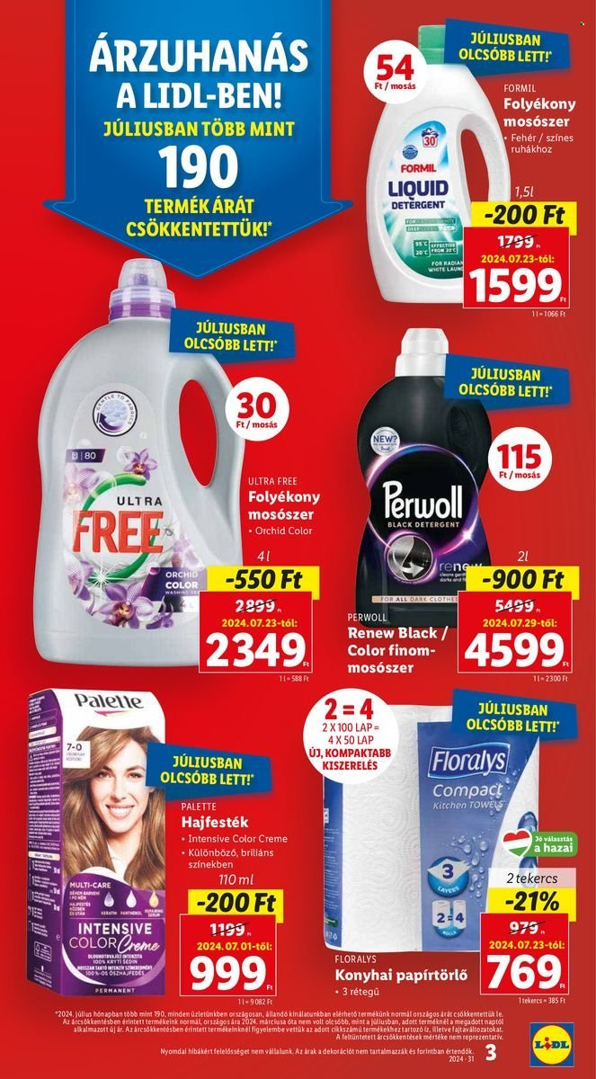 Lidl akciós újságok - 2024.08.08 - 2024.08.14. Oldal 3