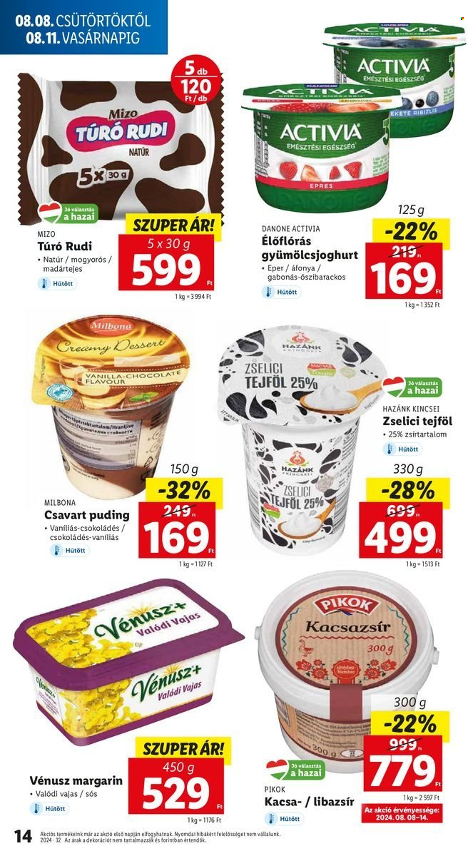 Lidl akciós újságok - 2024.08.08 - 2024.08.14. Oldal 14