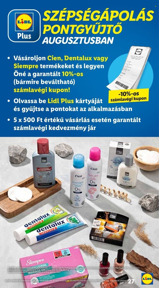 Lidl akciós újságok - 2024.08.08 - 2024.08.14. Oldal 27
