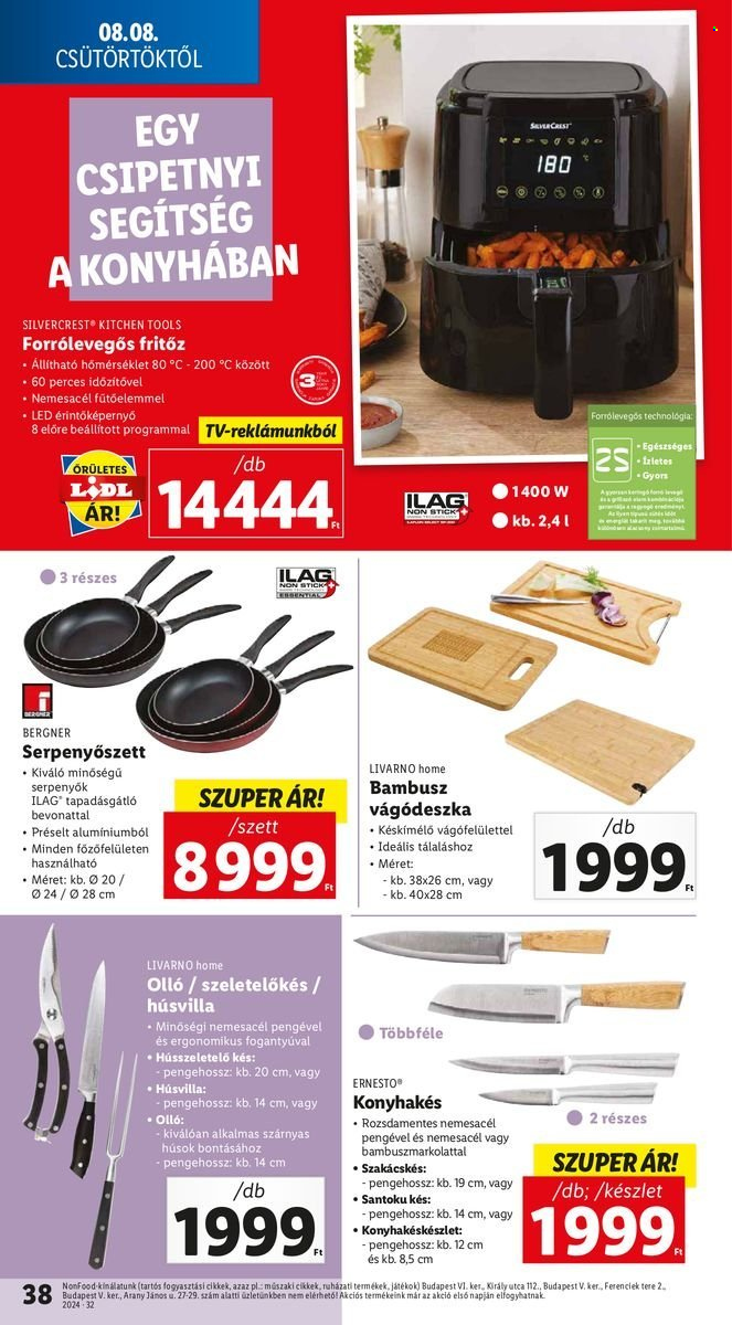 Lidl akciós újságok - 2024.08.08 - 2024.08.14. Oldal 38