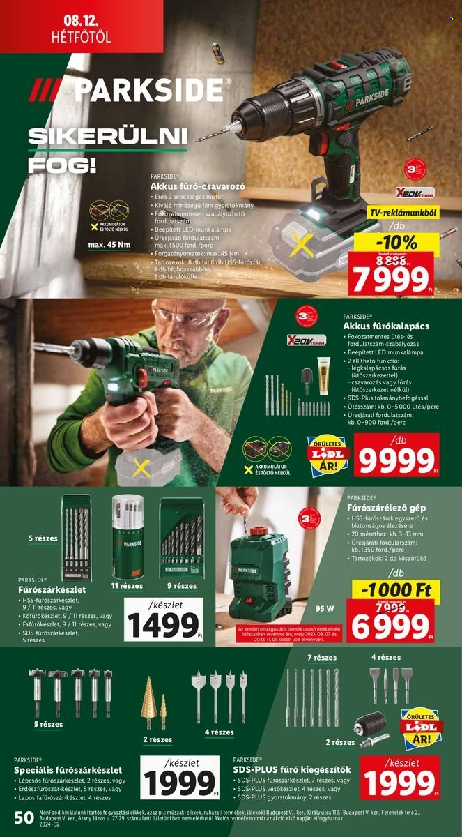 Lidl akciós újságok - 2024.08.08 - 2024.08.14. Oldal 50