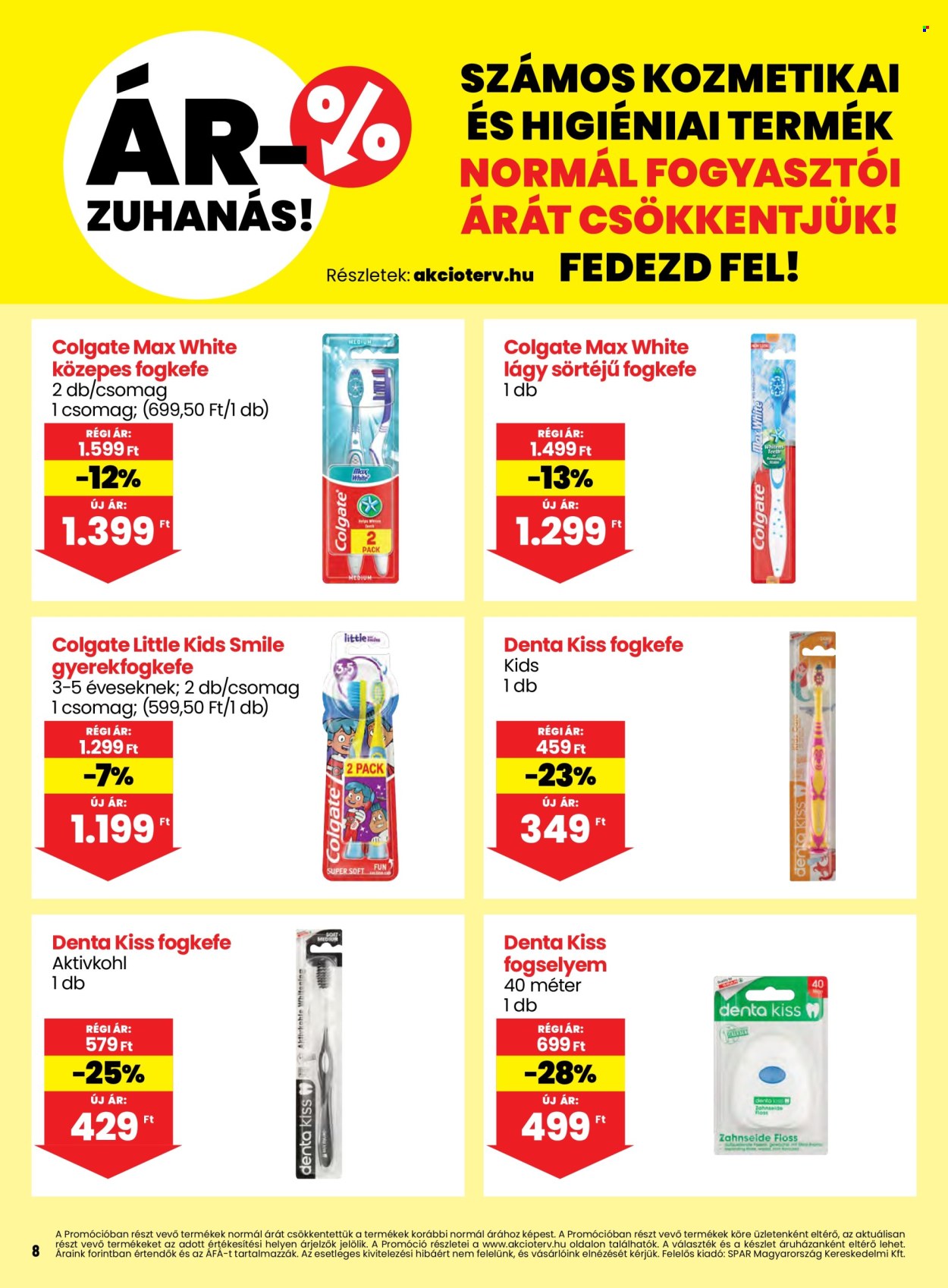 SPAR akciós újságok. Oldal 8
