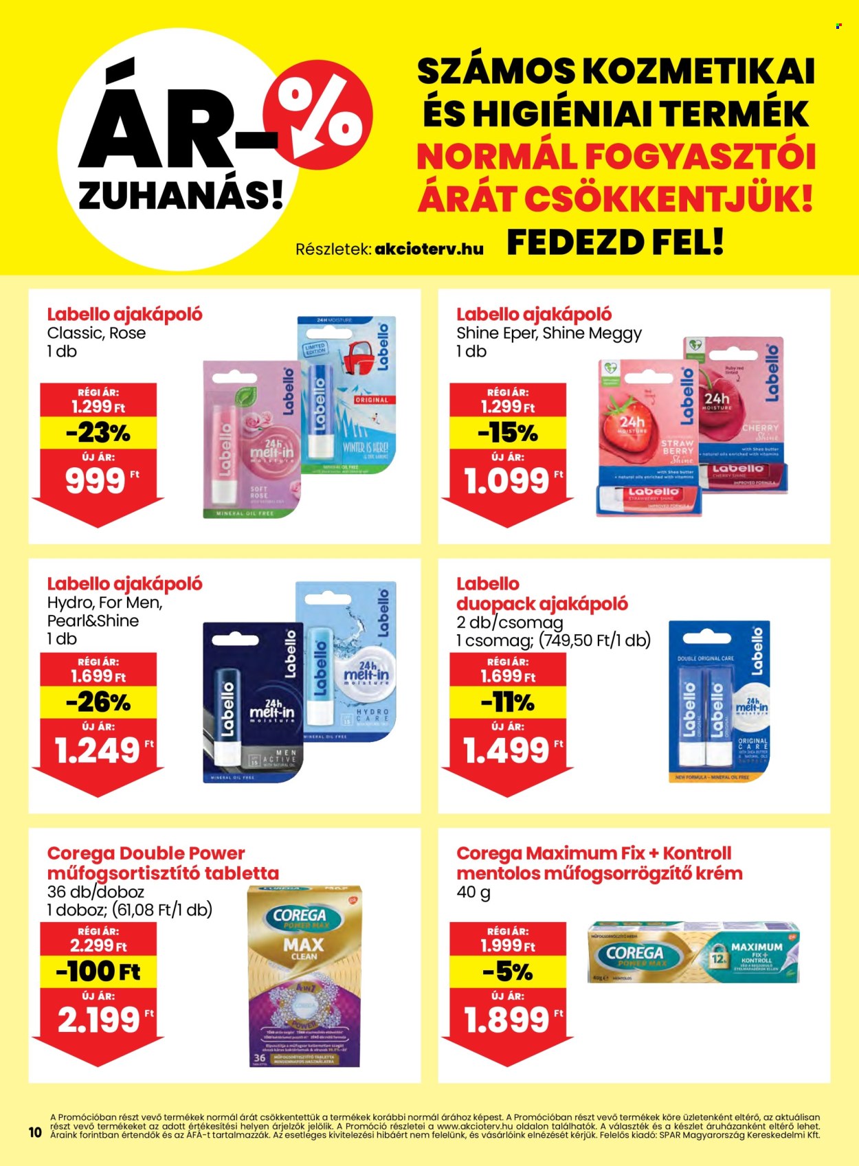 SPAR akciós újságok. Oldal 10