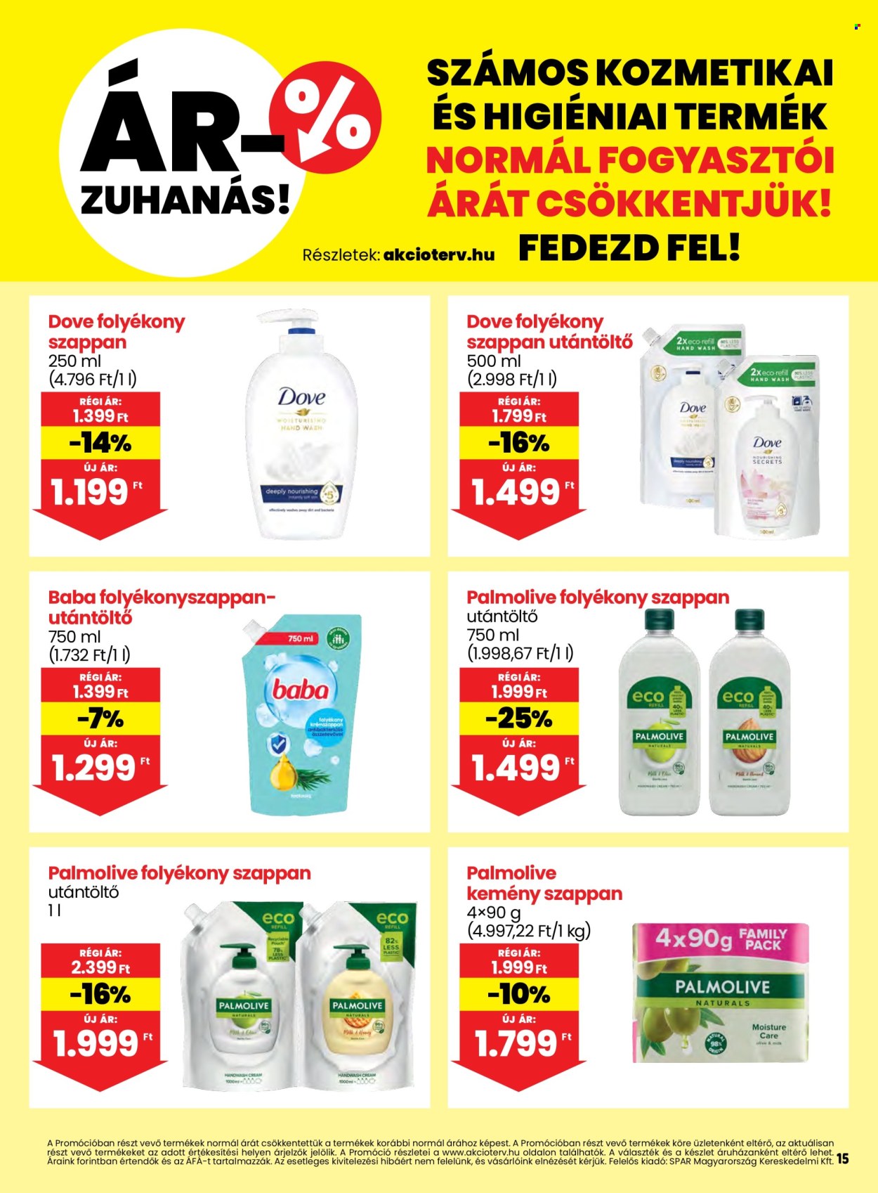 SPAR akciós újságok. Oldal 15