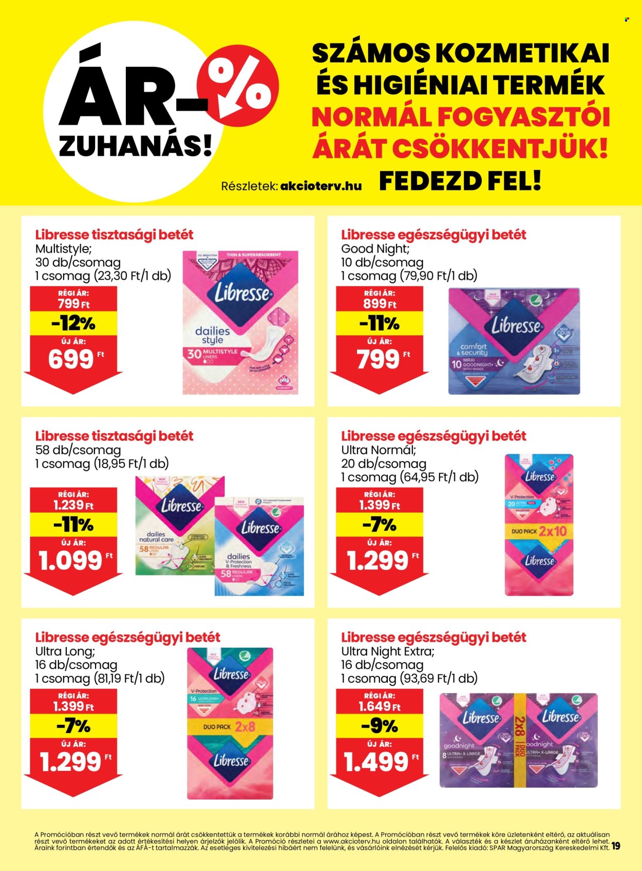 SPAR akciós újságok. Oldal 19