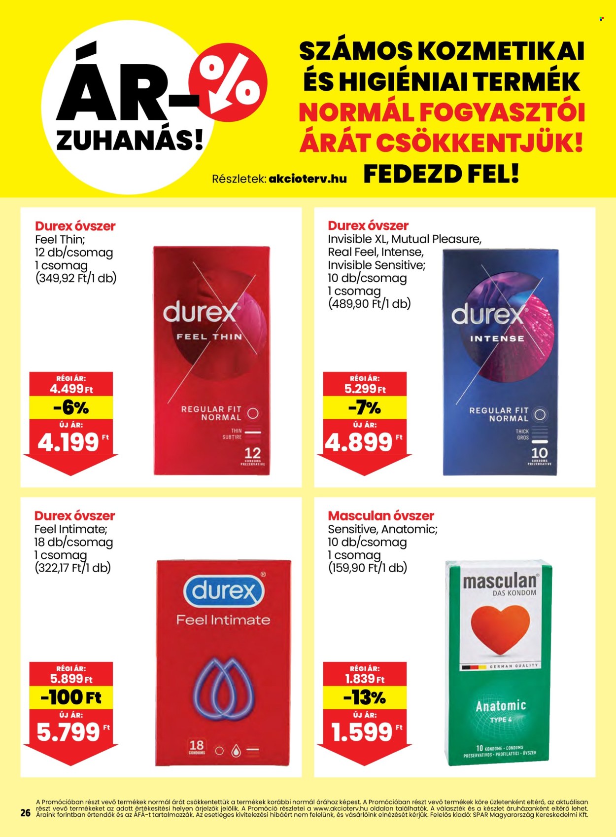 SPAR akciós újságok. Oldal 26