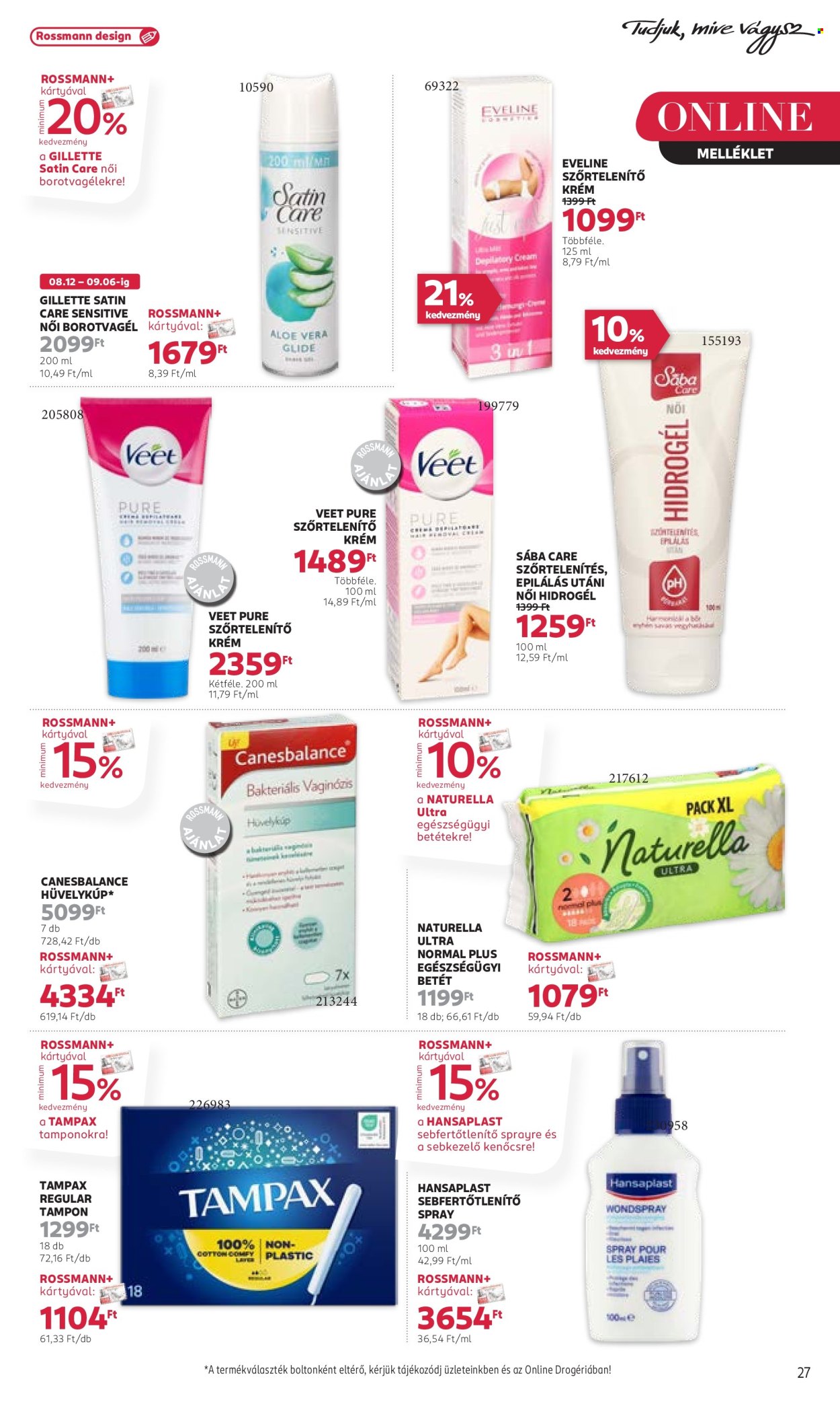Rossmann akciós újságok - 2024.08.12 - 2024.08.23. Oldal 29