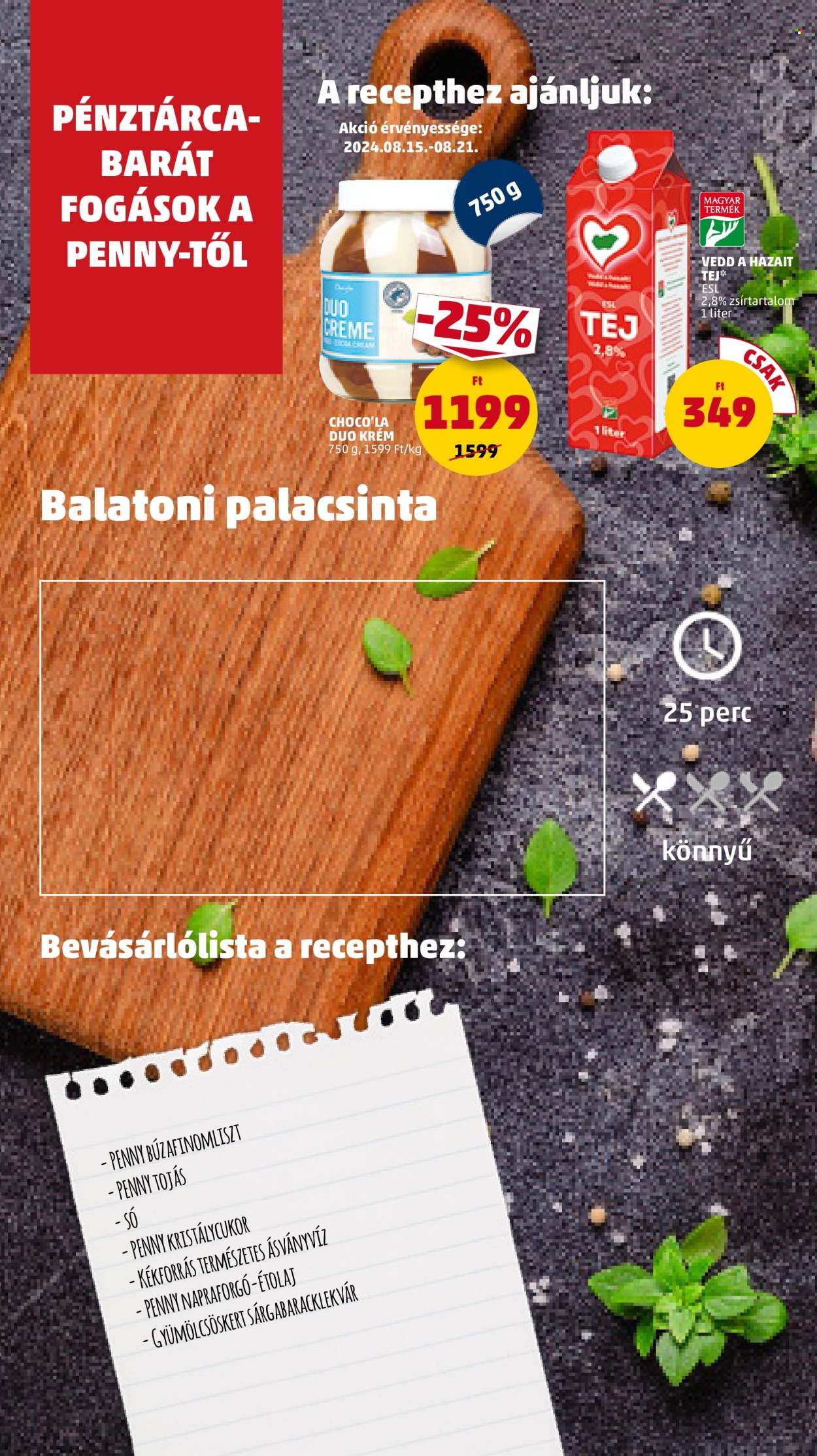 Penny Market akciós újságok - 2024.08.15 - 2024.08.21. Oldal 16