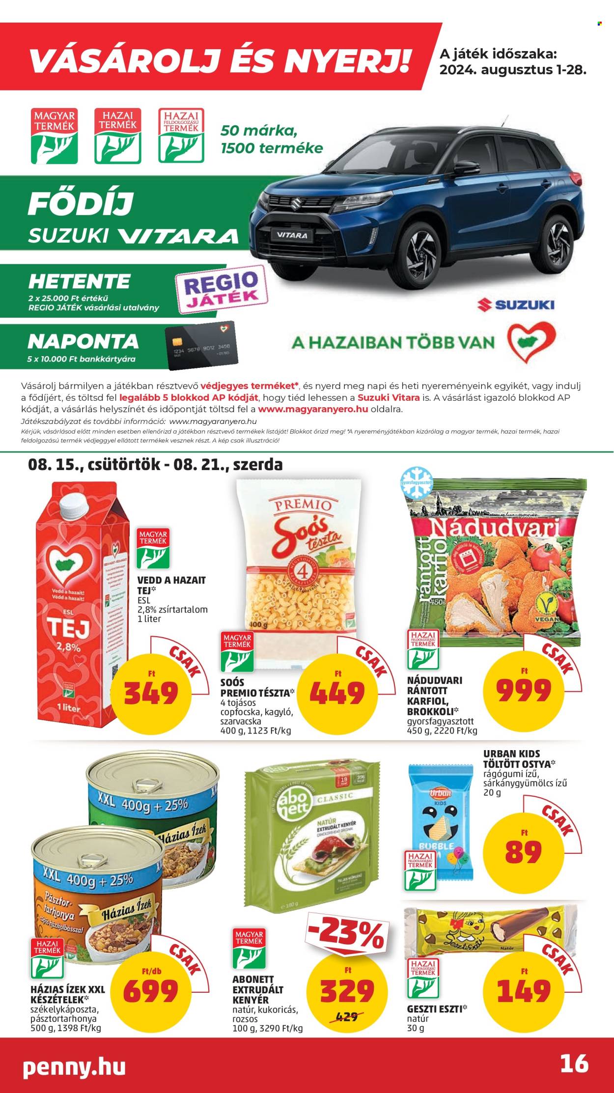 Penny Market akciós újságok - 2024.08.15 - 2024.08.21. Oldal 20