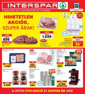 Újság INTERSPAR - 2024.08.15 - 2024.08.21.