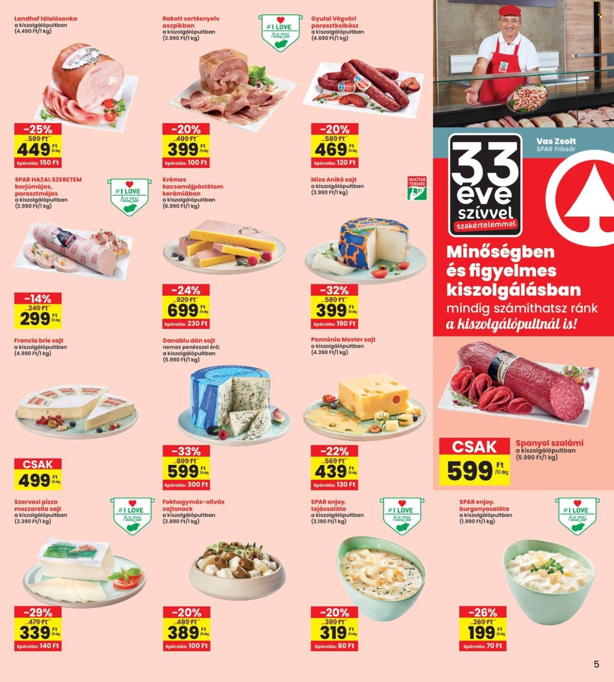 INTERSPAR akciós újságok - 2024.08.15 - 2024.08.21. Oldal 5