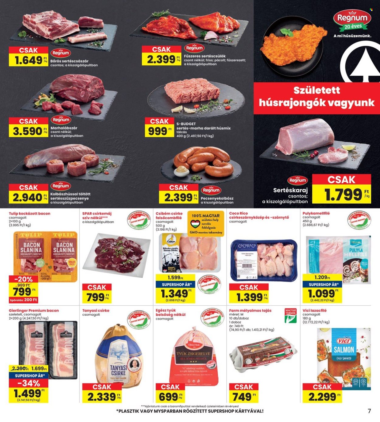 INTERSPAR akciós újságok - 2024.08.15 - 2024.08.21. Oldal 7