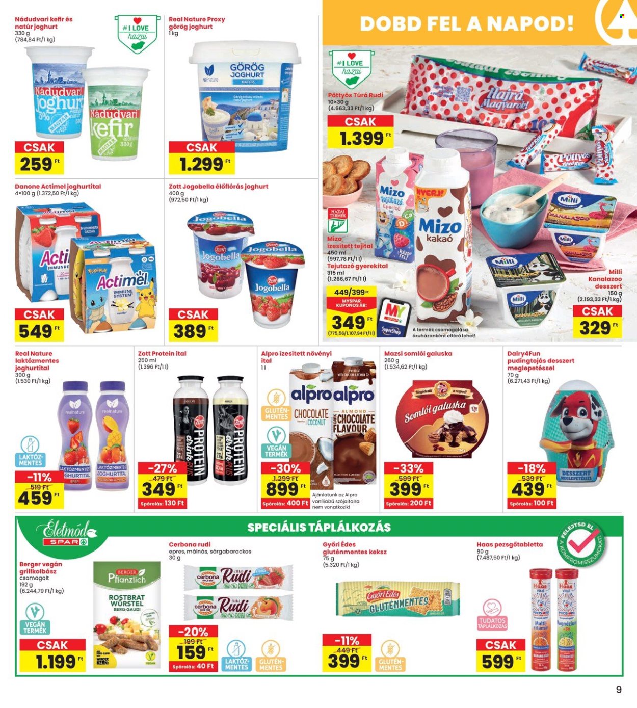 INTERSPAR akciós újságok - 2024.08.15 - 2024.08.21. Oldal 9