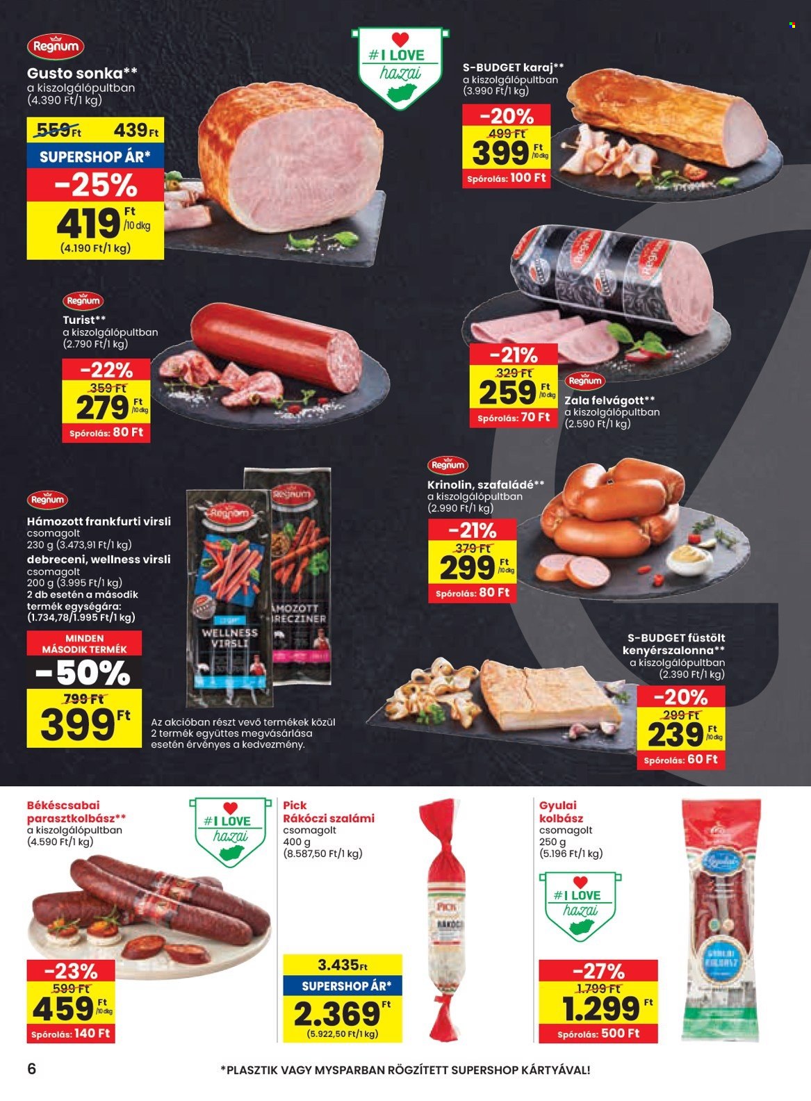 SPAR akciós újságok - 2024.08.15 - 2024.08.21. Oldal 6