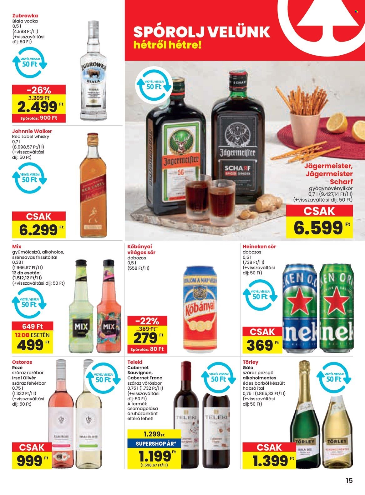 SPAR akciós újságok - 2024.08.15 - 2024.08.21. Oldal 15