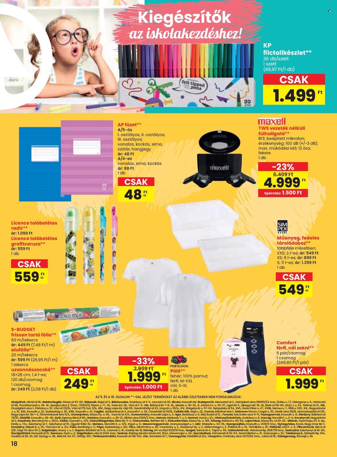 SPAR akciós újságok - 2024.08.15 - 2024.08.21. Oldal 18