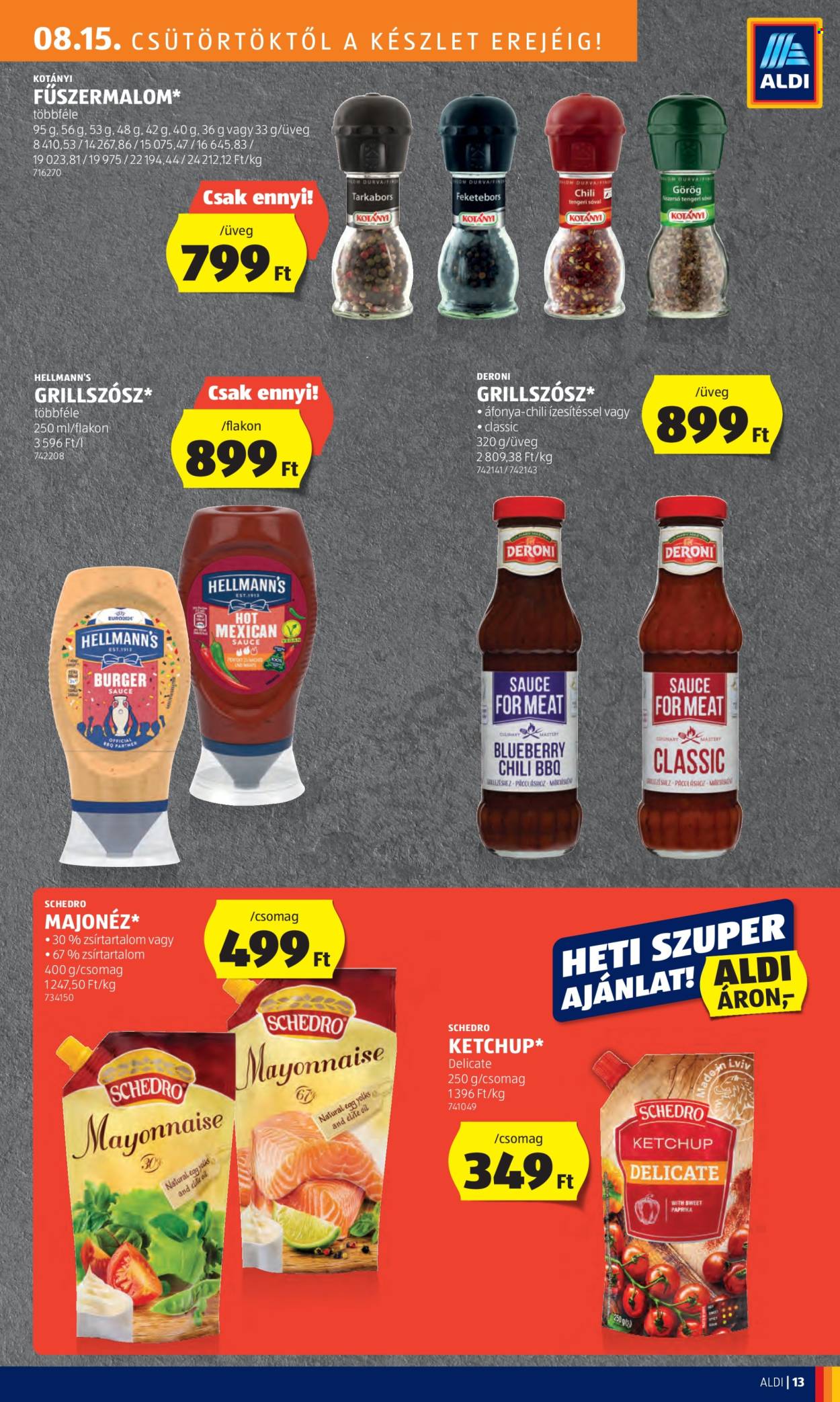 Aldi akciós újságok - 2024.08.15 - 2024.08.21. Oldal 17
