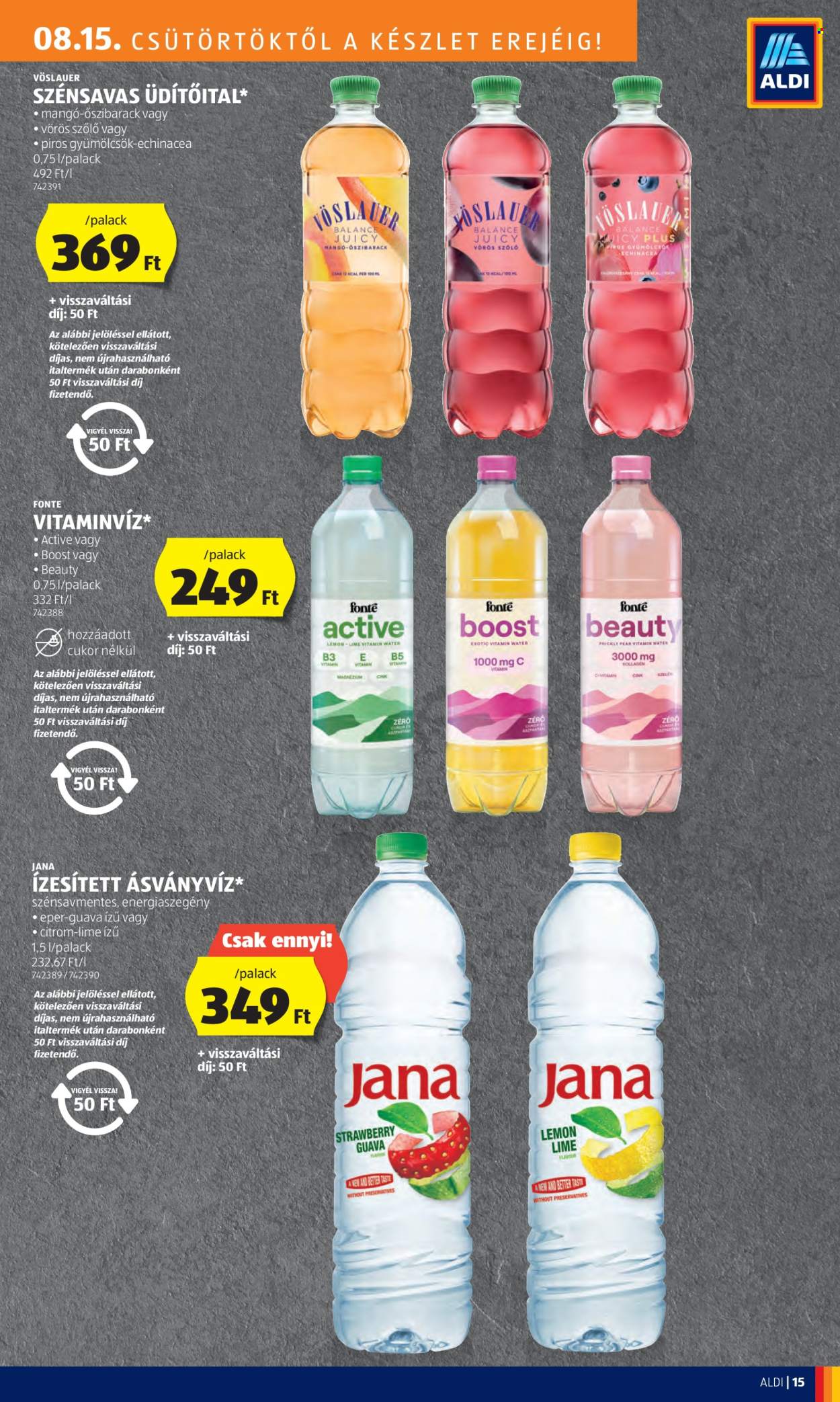 Aldi akciós újságok - 2024.08.15 - 2024.08.21. Oldal 19