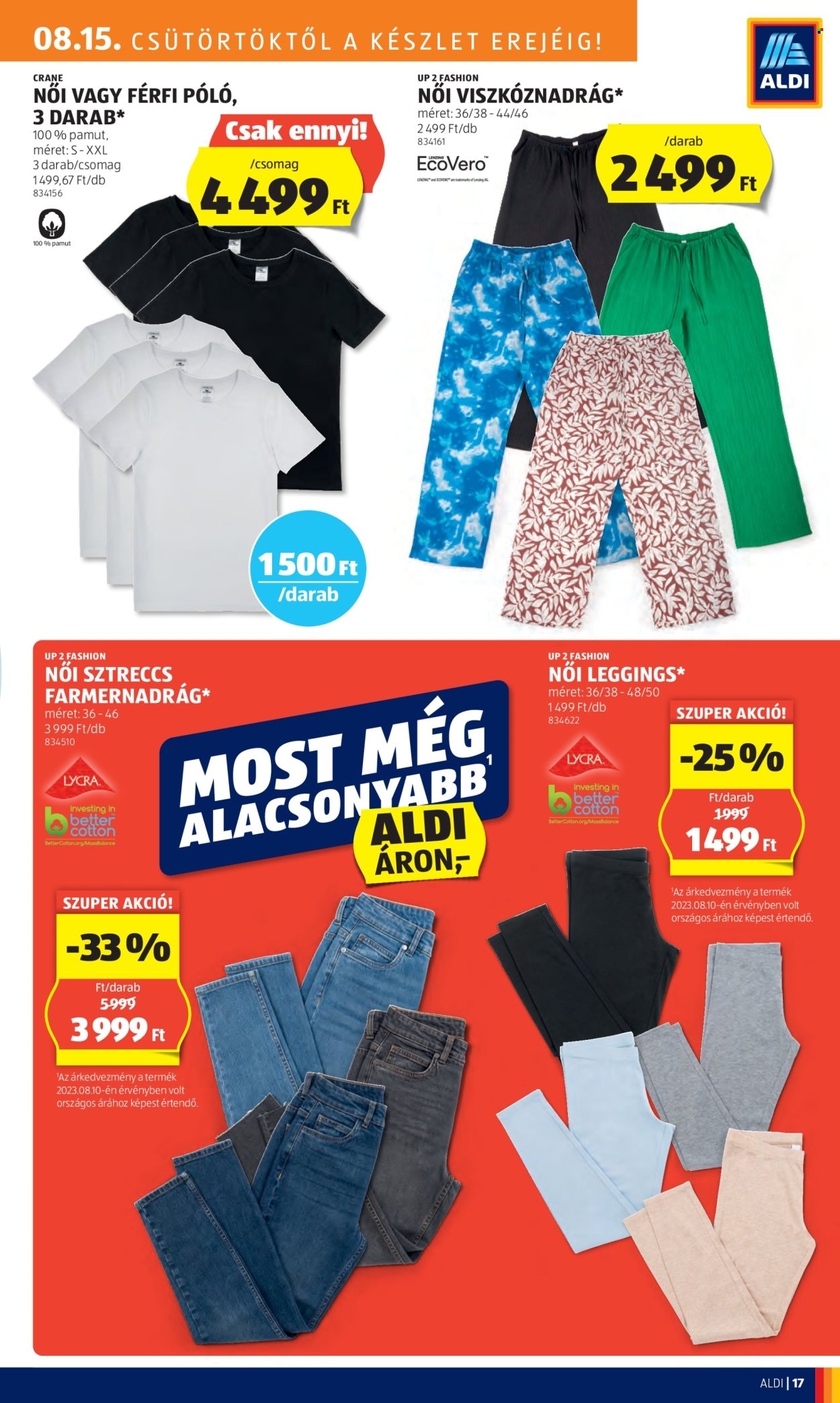Aldi akciós újságok - 2024.08.15 - 2024.08.21. Oldal 23