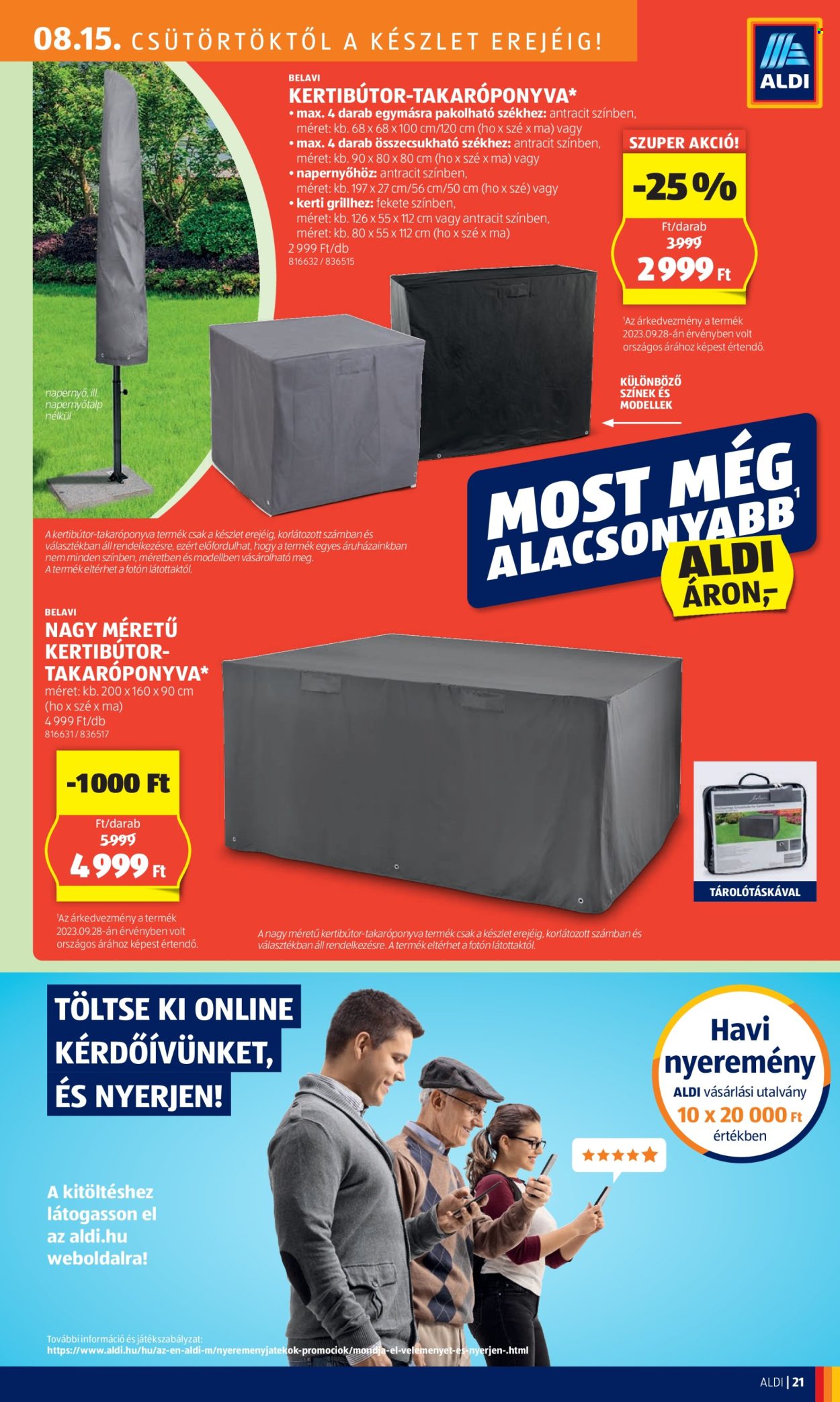 Aldi akciós újságok - 2024.08.15 - 2024.08.21. Oldal 27