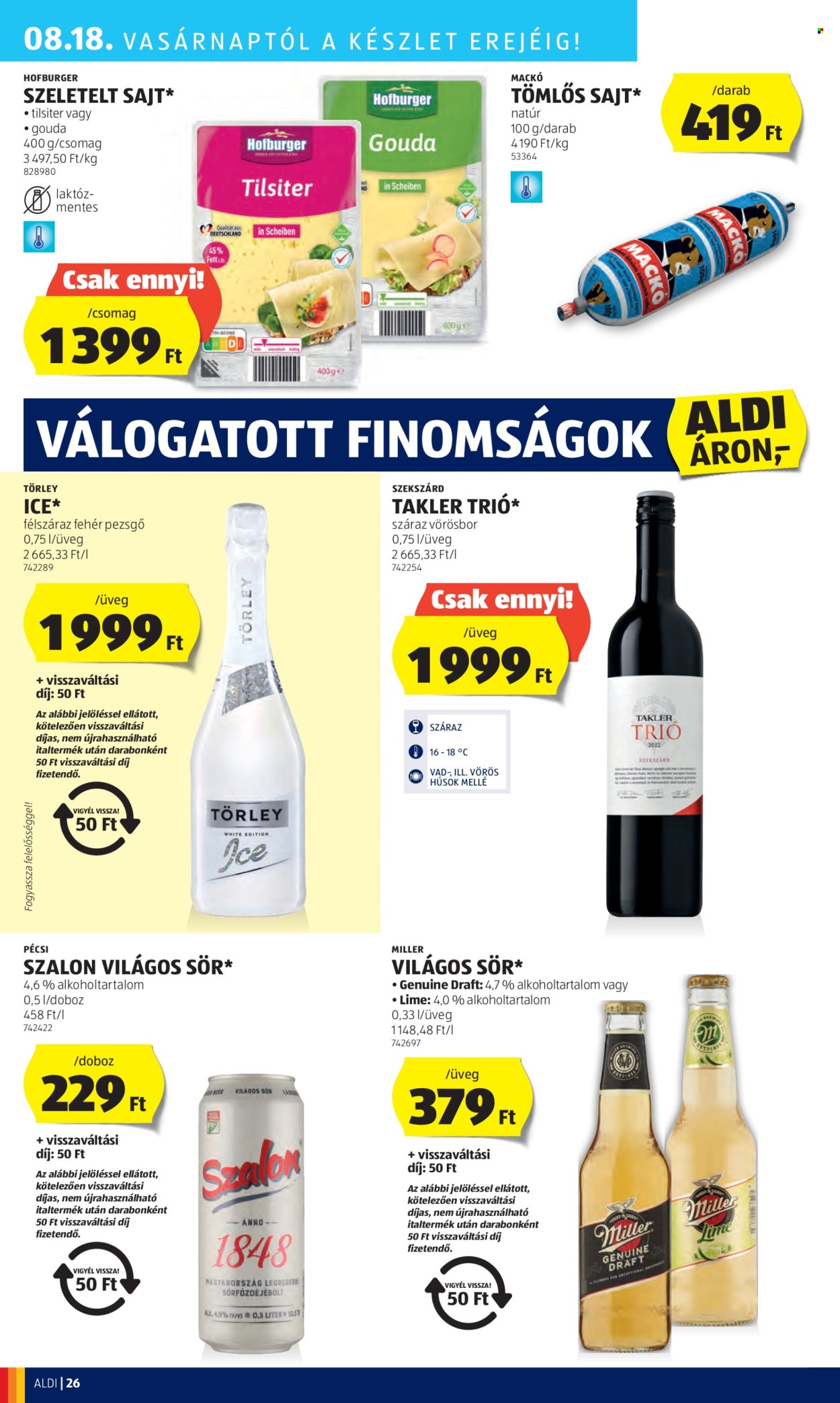 Aldi akciós újságok - 2024.08.15 - 2024.08.21. Oldal 32