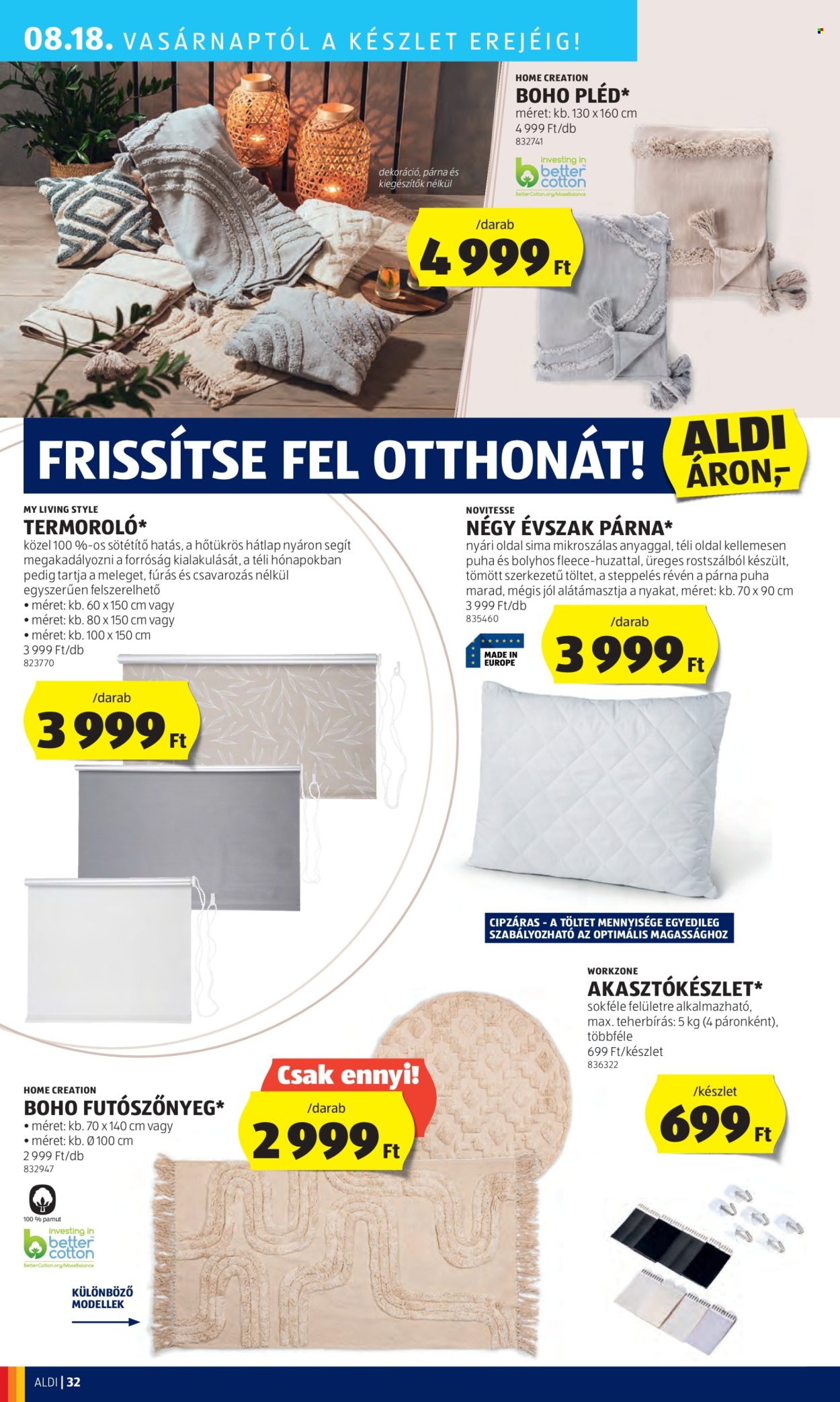 Aldi akciós újságok - 2024.08.15 - 2024.08.21. Oldal 38