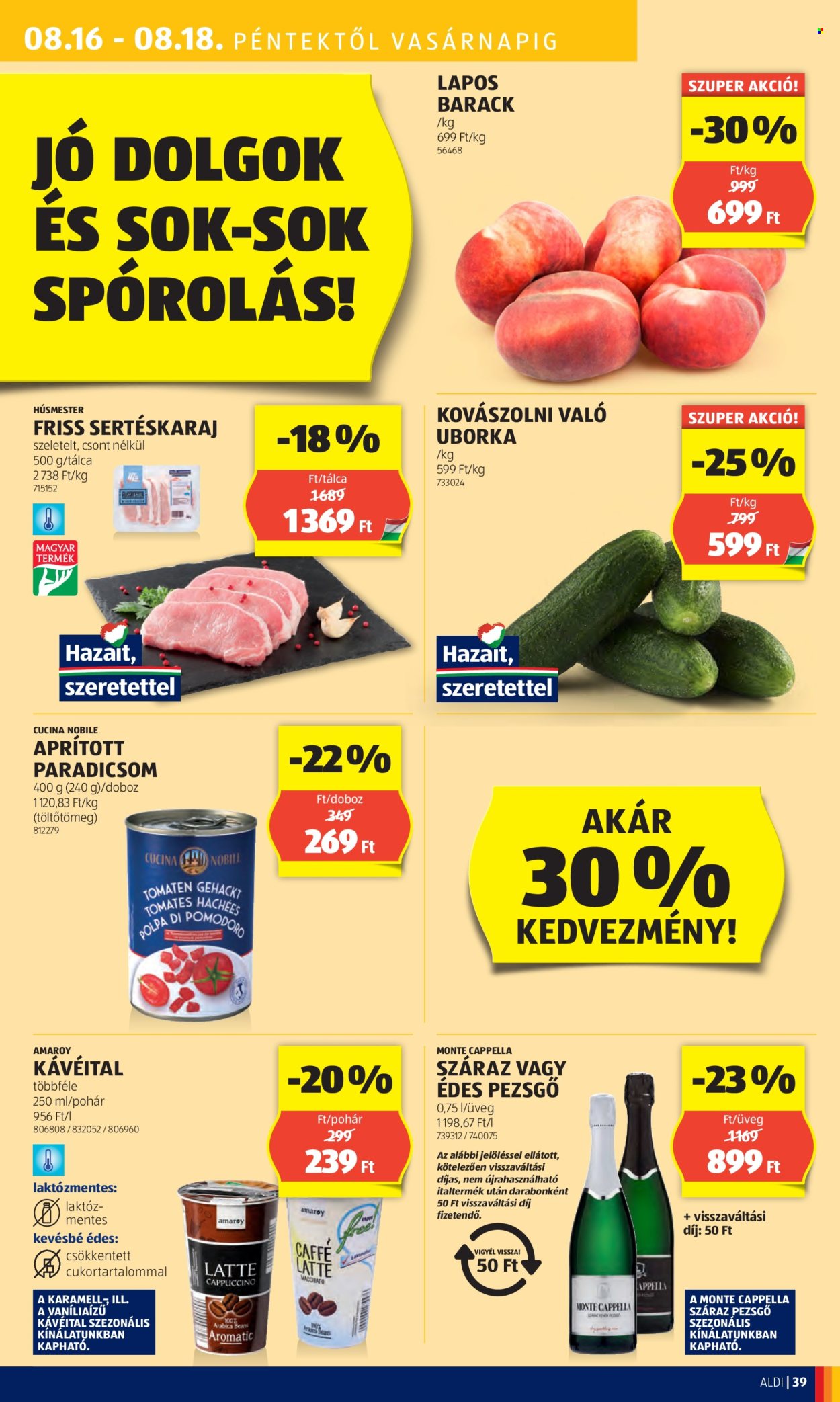 Aldi akciós újságok - 2024.08.15 - 2024.08.21. Oldal 45