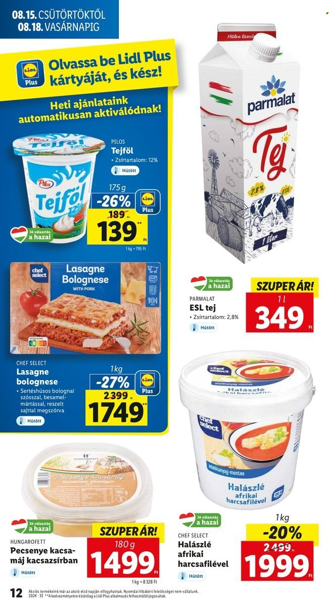 Lidl akciós újságok - 2024.08.15 - 2024.08.21. Oldal 12