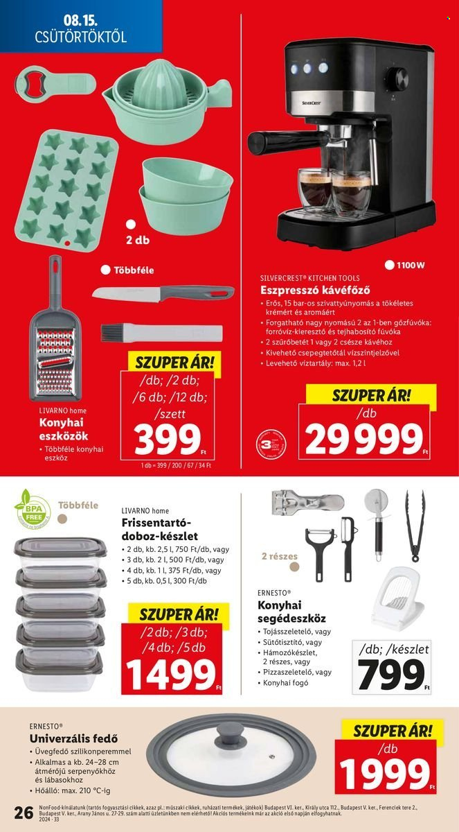 Lidl akciós újságok - 2024.08.15 - 2024.08.21. Oldal 26