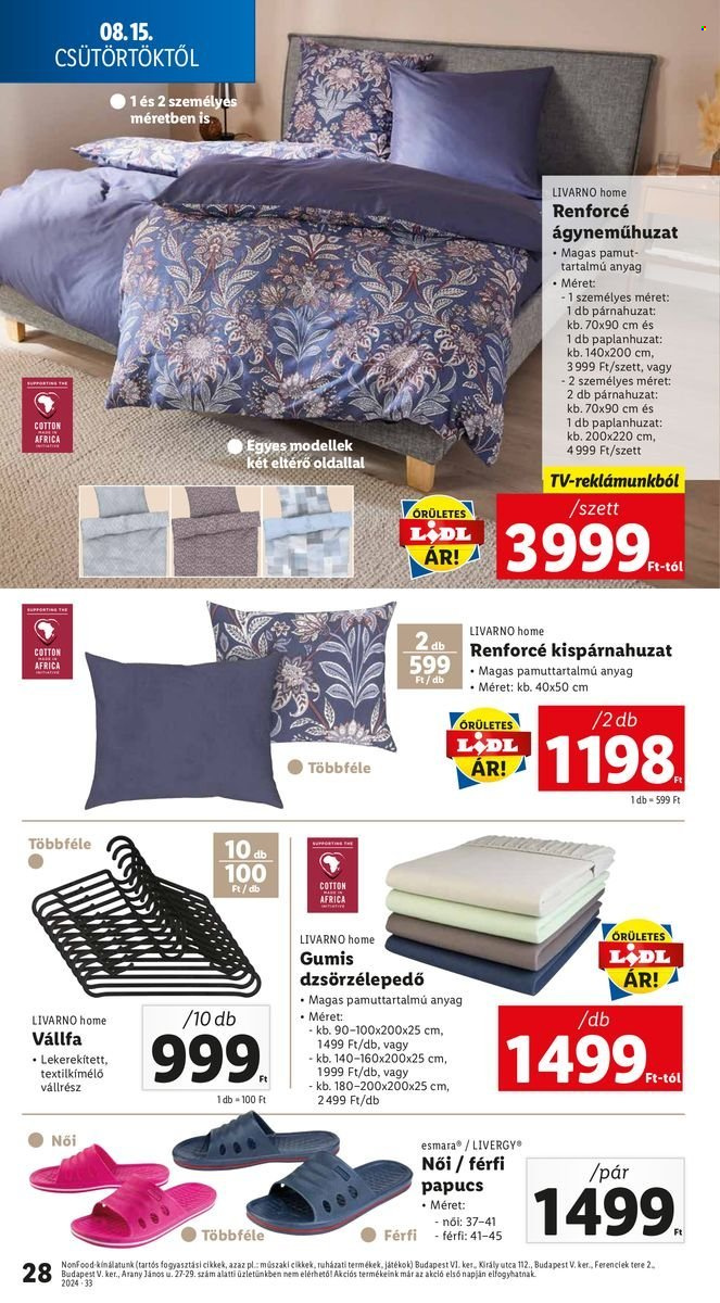 Lidl akciós újságok - 2024.08.15 - 2024.08.21. Oldal 28