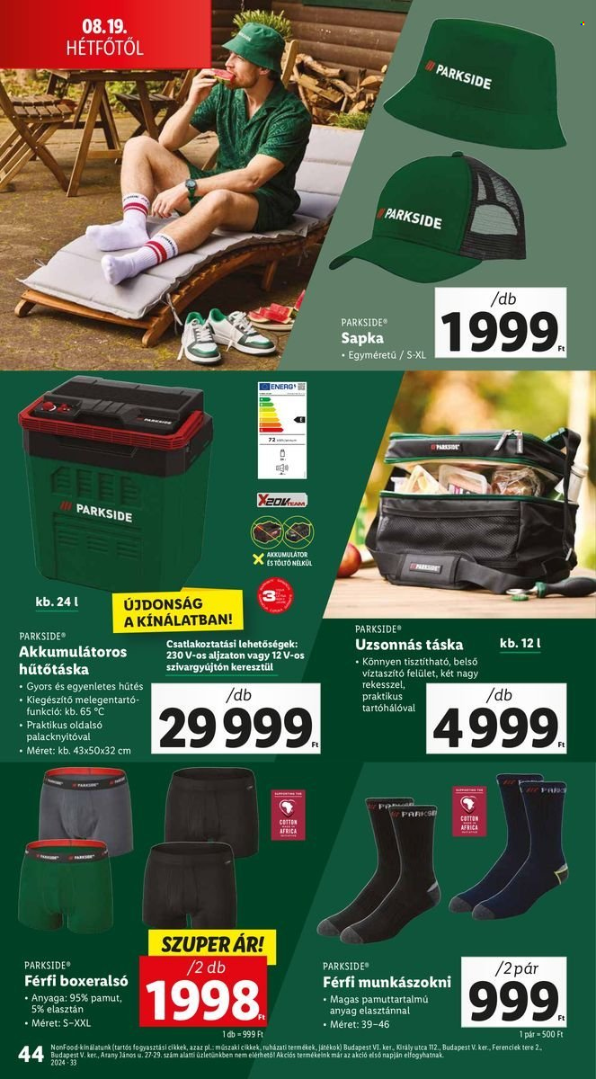 Lidl akciós újságok - 2024.08.15 - 2024.08.21. Oldal 44
