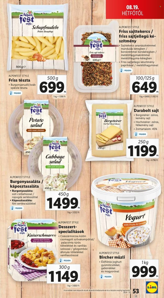 Lidl akciós újságok - 2024.08.15 - 2024.08.21. Oldal 53