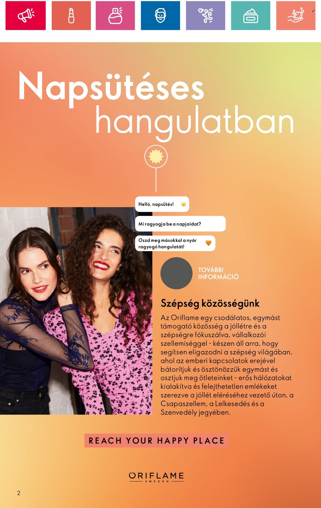 Oriflame akciós újságok - 2024.07.31 - 2024.08.19. Oldal 2