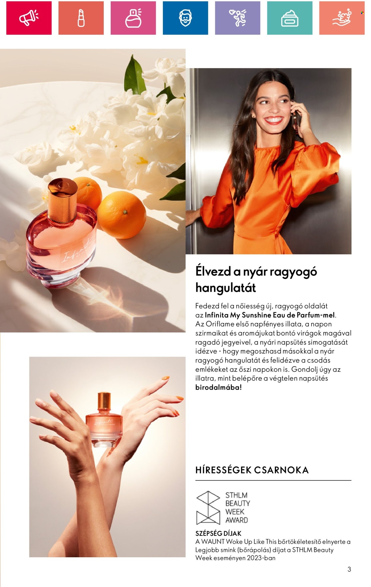 Oriflame akciós újságok - 2024.07.31 - 2024.08.19. Oldal 3
